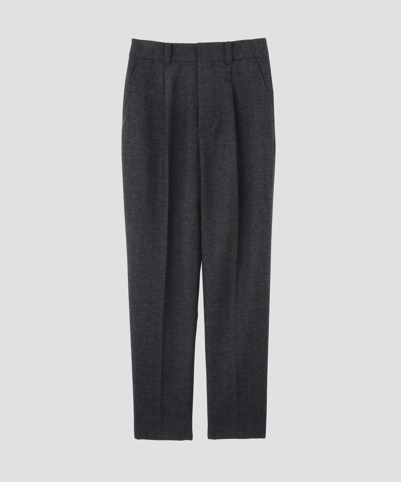 MILLED HERRINGBONE WOOL TROUSERS | MARGARET HOWELL（マーガレット