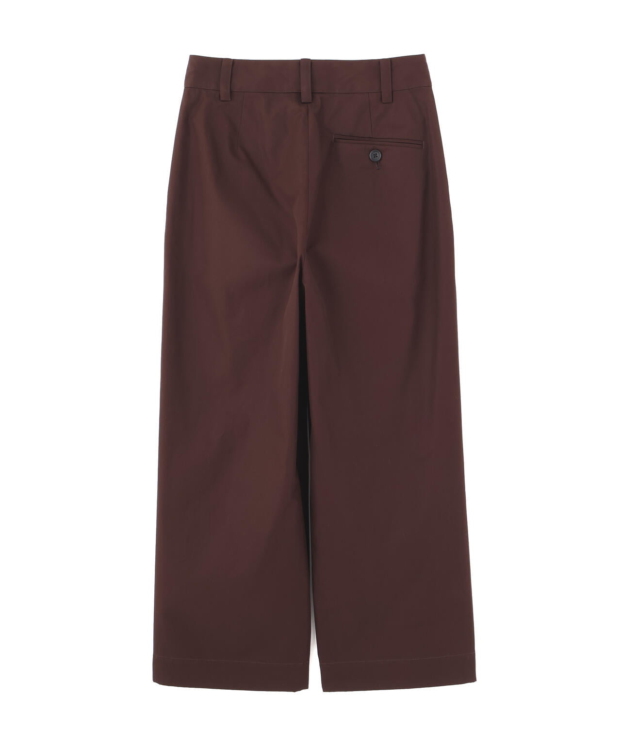 SOFT BRUSHED COTTON TWILL TROUSERS