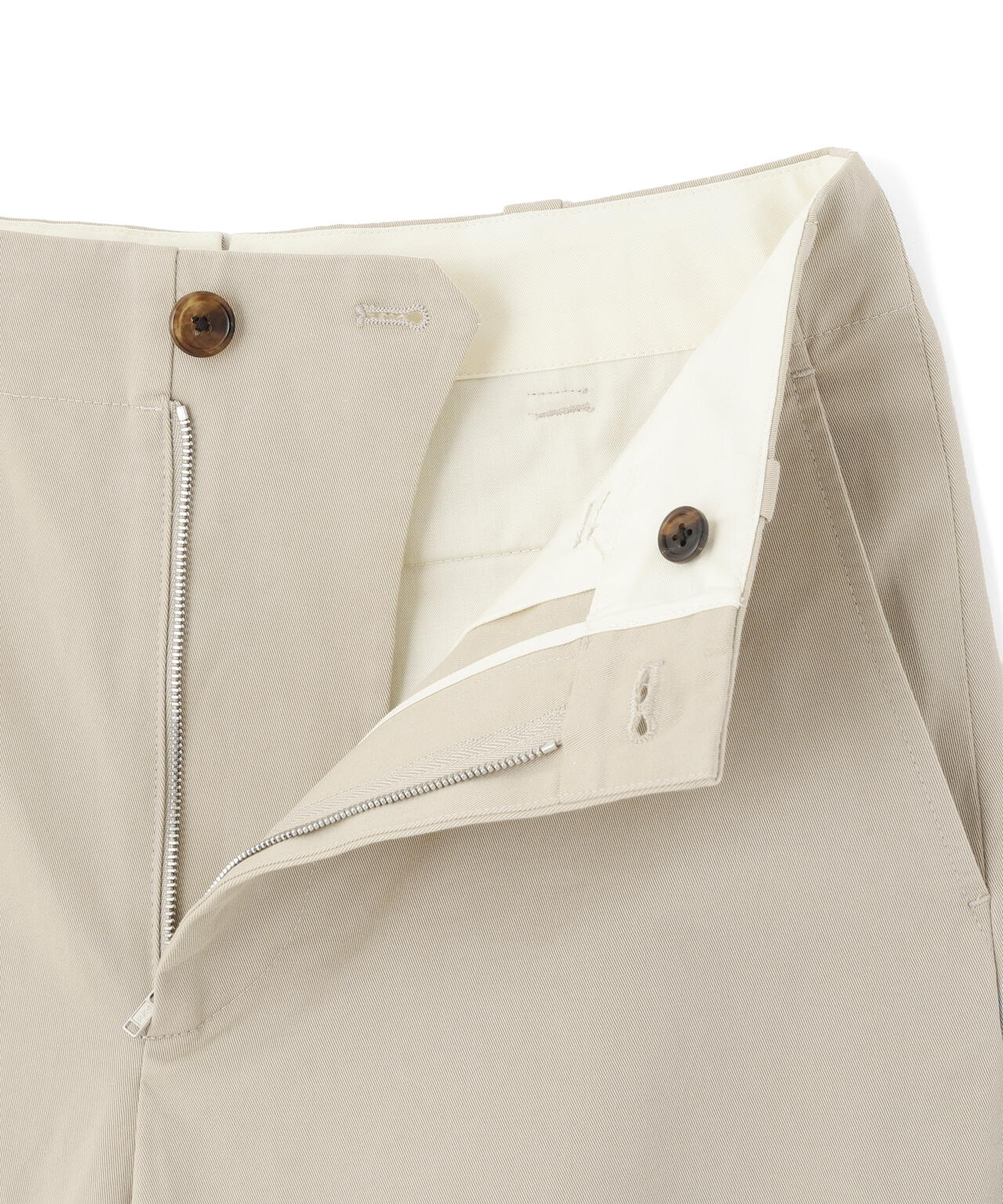 COTTON TWILL TROUSERS