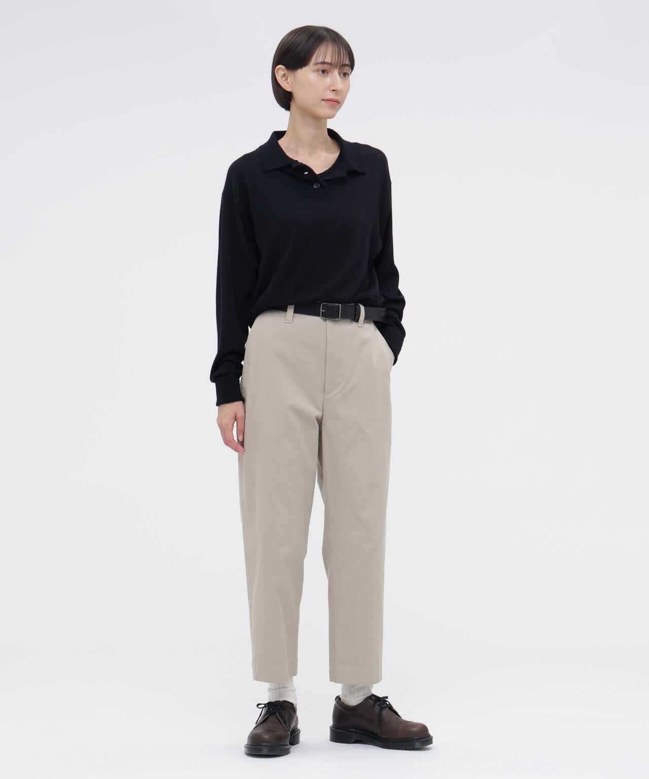 COTTON TWILL TROUSERS | MARGARET HOWELL（マーガレット・ハウエル