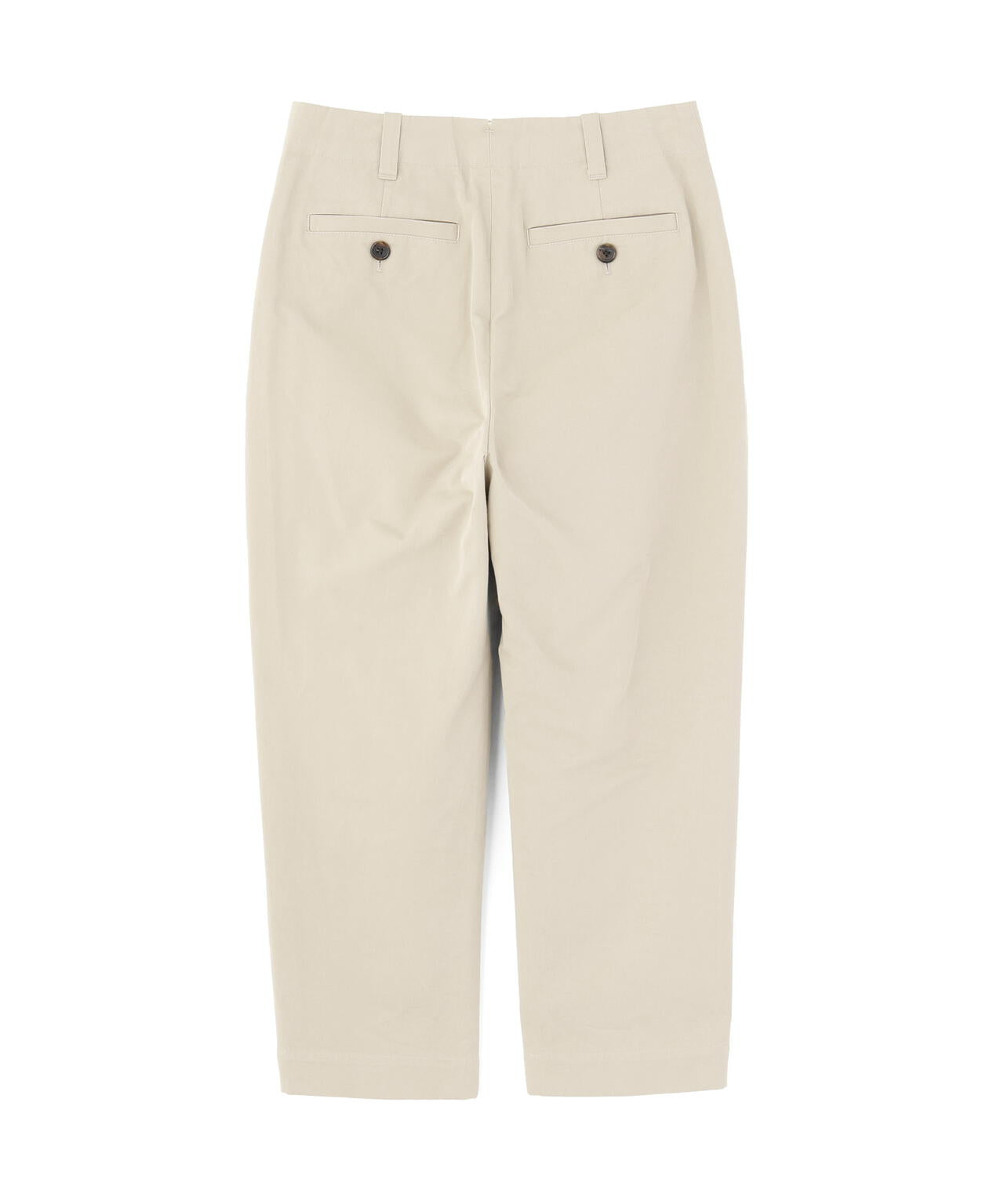 COTTON TWILL TROUSERS