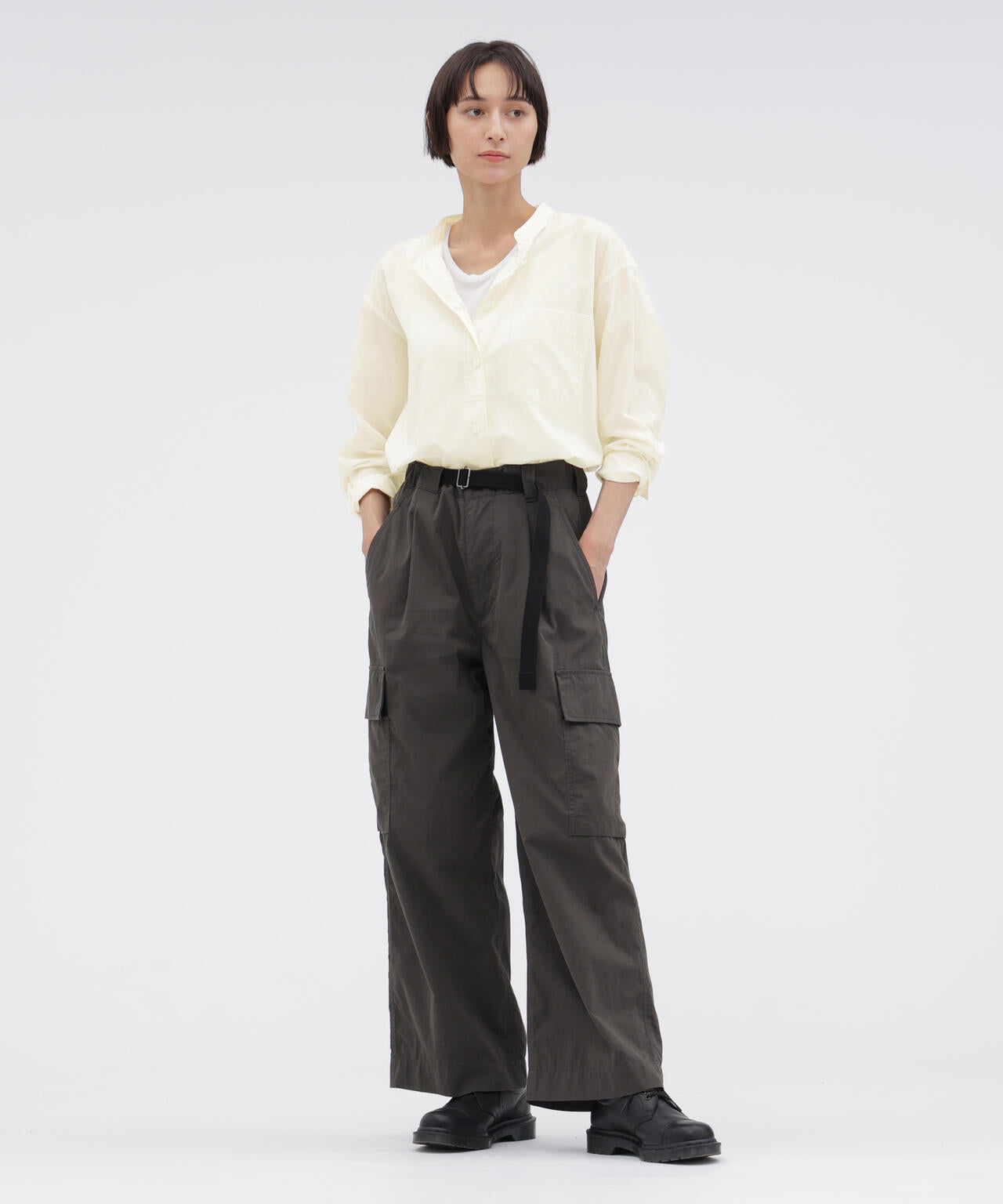 SOFT COTTON POPLIN SHIRT | MARGARET HOWELL（マーガレット・ハウエル
