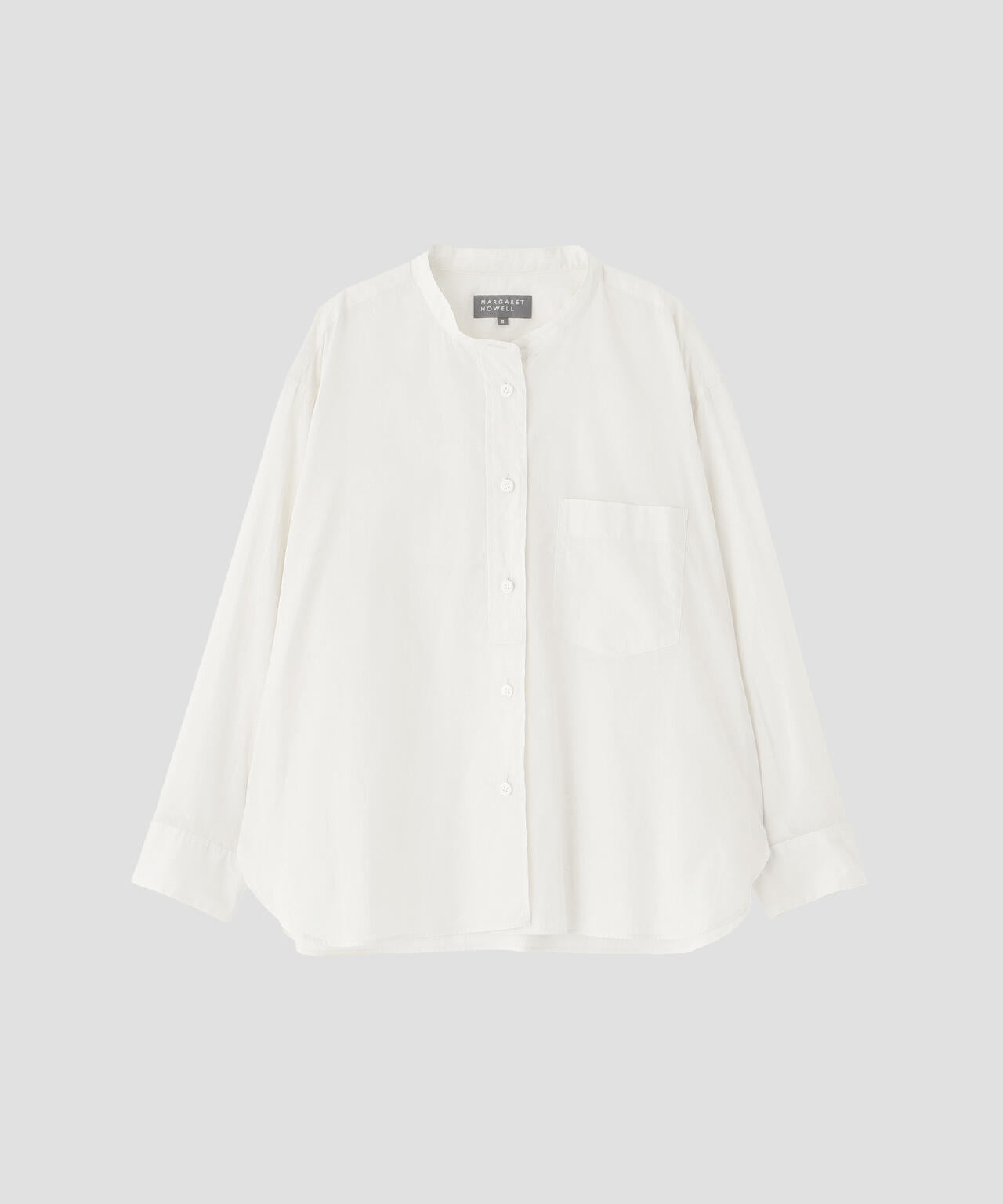 SOFT COTTON POPLIN SHIRT | MARGARET HOWELL（マーガレット・ハウエル