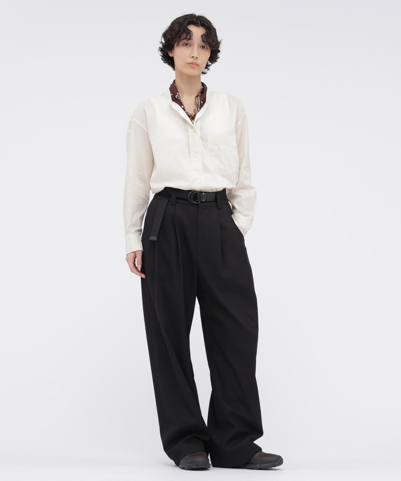 SOFT COTTON POPLIN SHIRT | MARGARET HOWELL（マーガレット・ハウエル