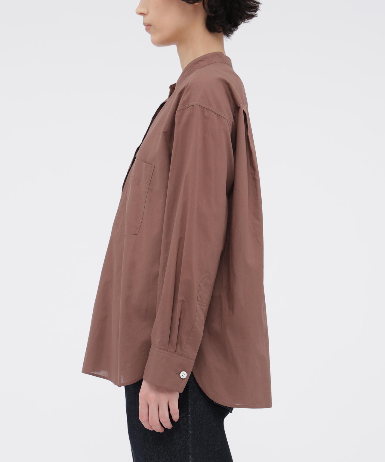SOFT COTTON POPLIN SHIRT | MARGARET HOWELL（マーガレット・ハウエル