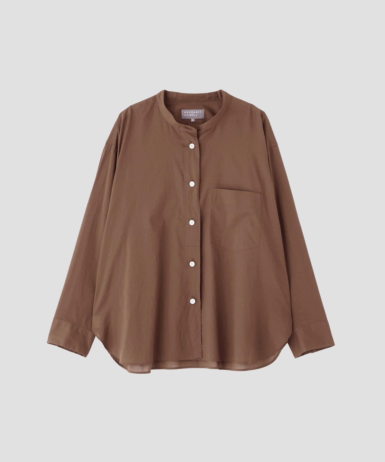 SOFT COTTON POPLIN SHIRT | MARGARET HOWELL（マーガレット・ハウエル