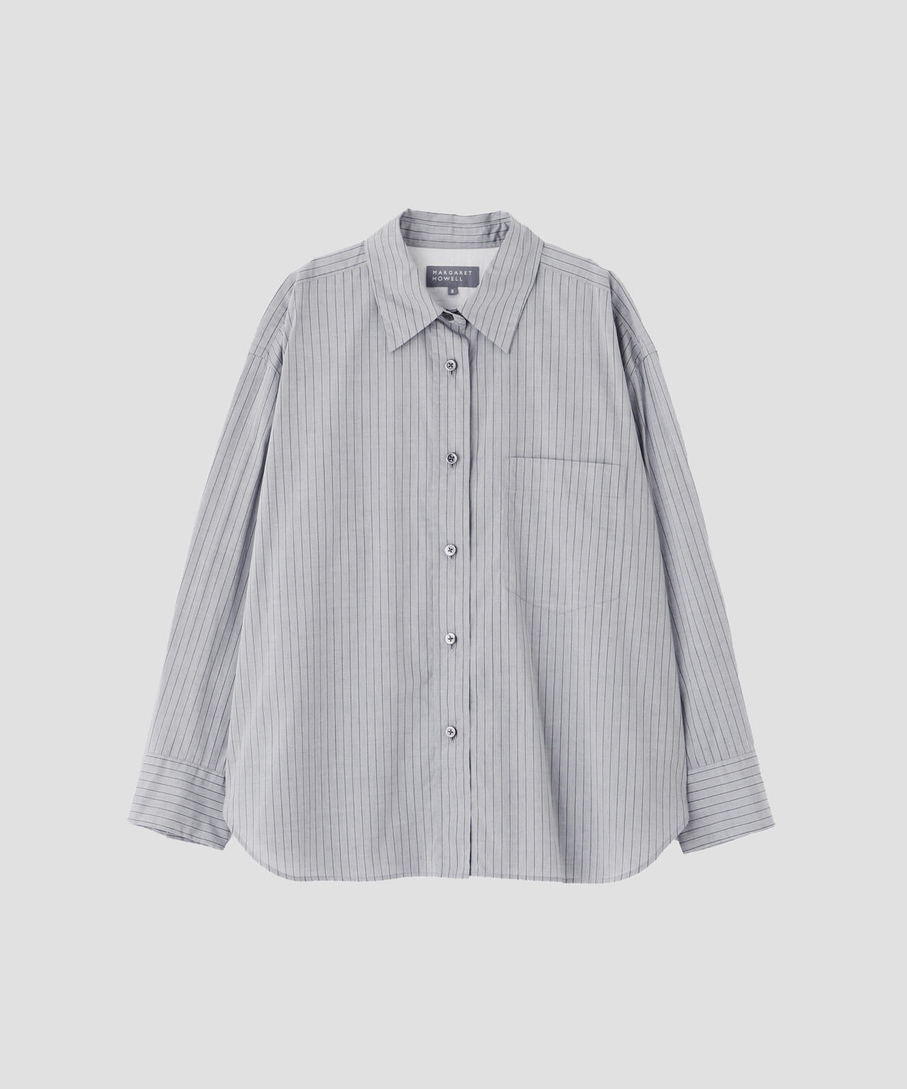 FINE COTTON STRIPE SHIRT | MARGARET HOWELL（マーガレット・ハウエル