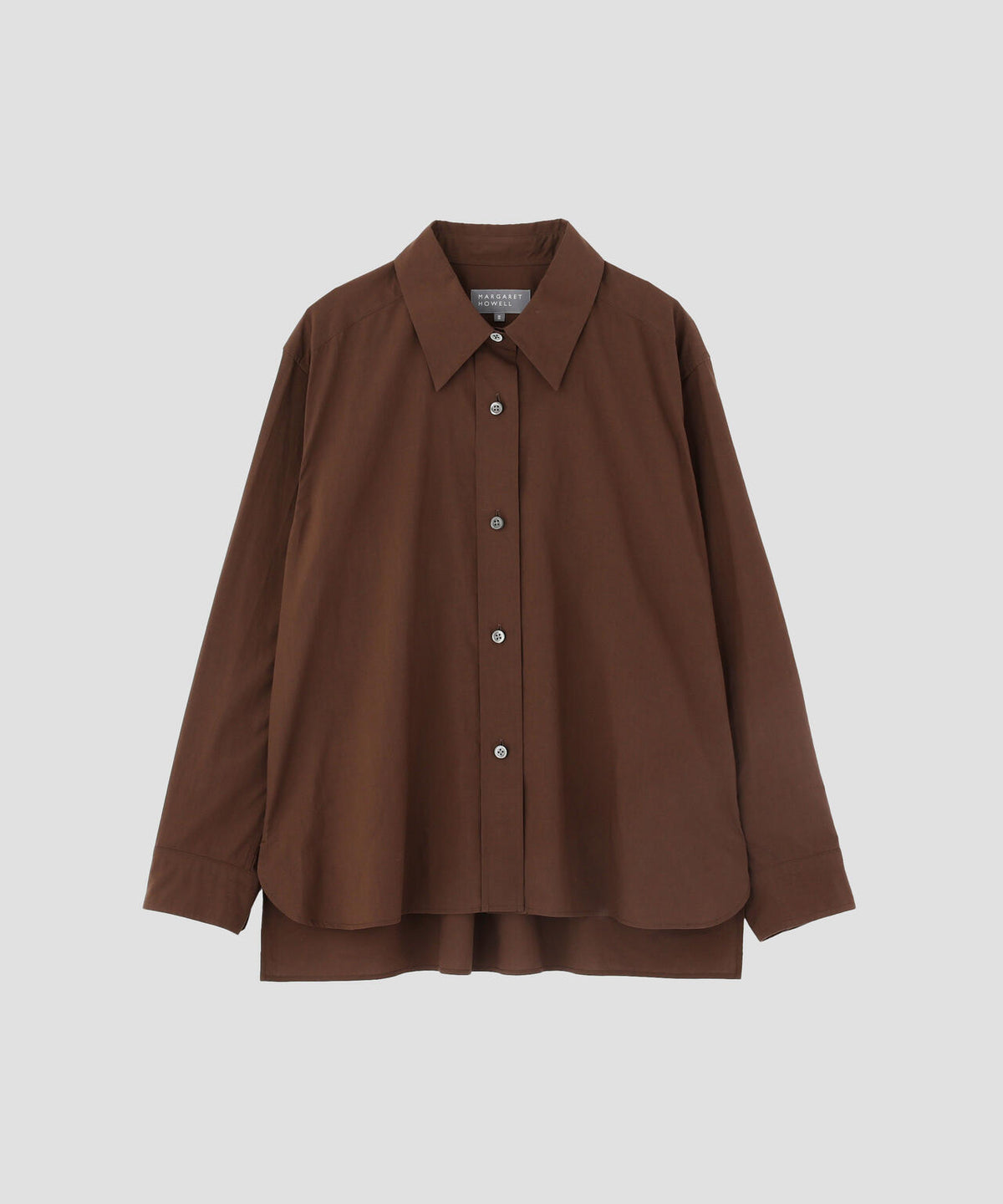 FINE COUNT COTTON POPLIN SHIRT