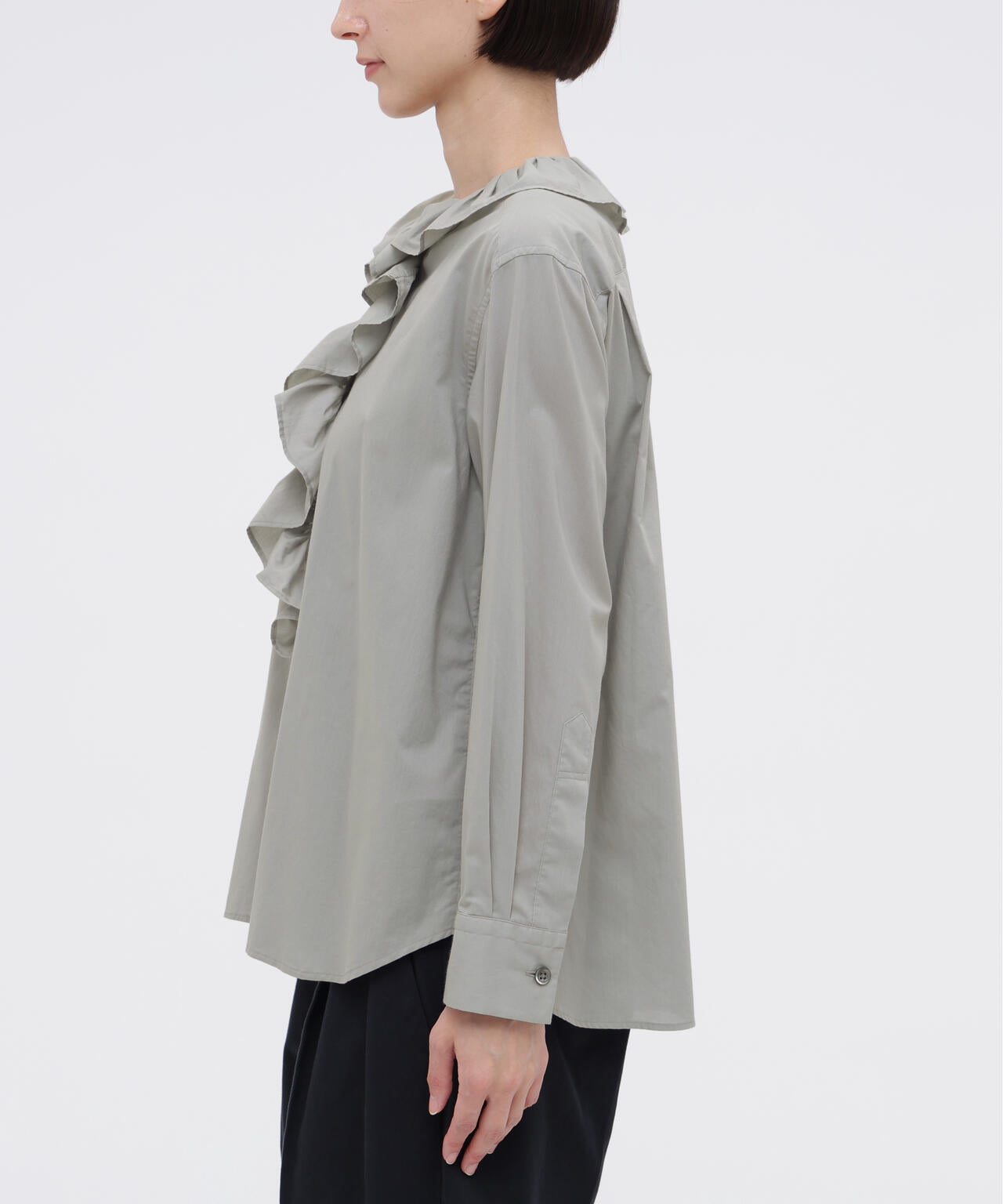 WASHED COTTON CHAMBRAY SHIRT | MARGARET HOWELL（マーガレット
