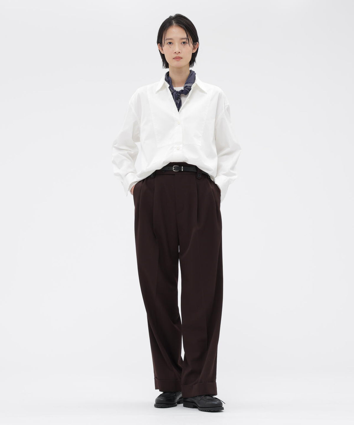 Height:175cm Chest:78cm Waist:60cm 着用サイズ：II