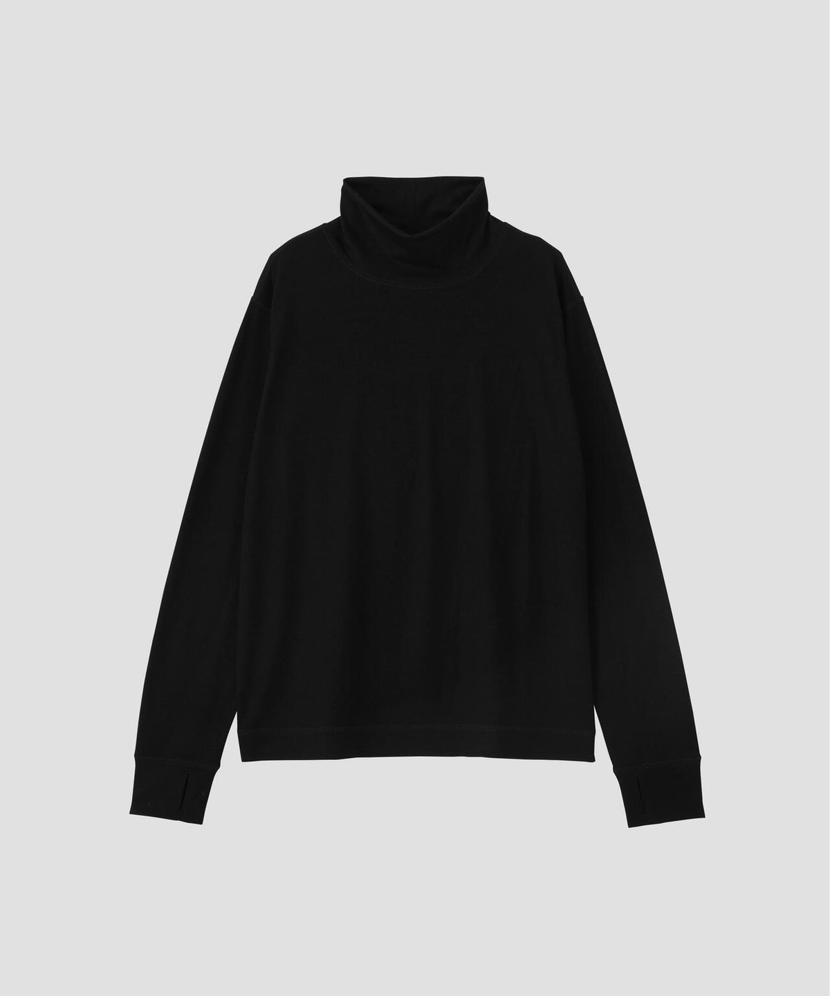 WASHABLE FINE GAUGE WOOL JERSEY TOP