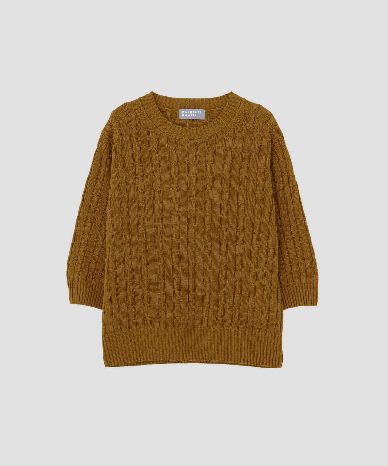 CABLE KNIT LINEN KNITWEAR