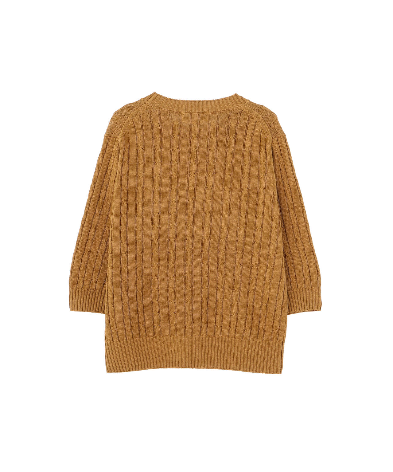 CABLE KNIT LINEN KNITWEAR