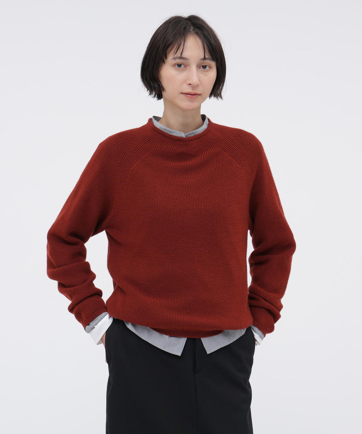 WORSTED WOOL KNITWEAR