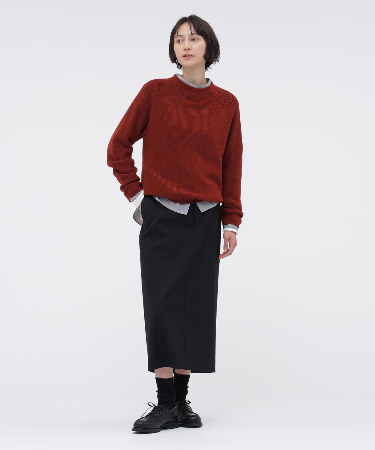 WORSTED WOOL KNITWEAR