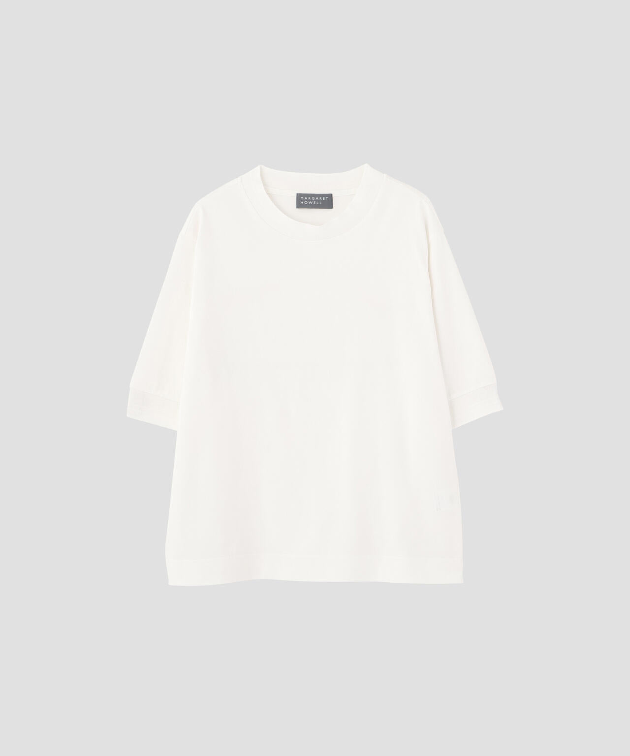 COTTON LINEN JERSEY TOP | MARGARET HOWELL（マーガレット・ハウエル