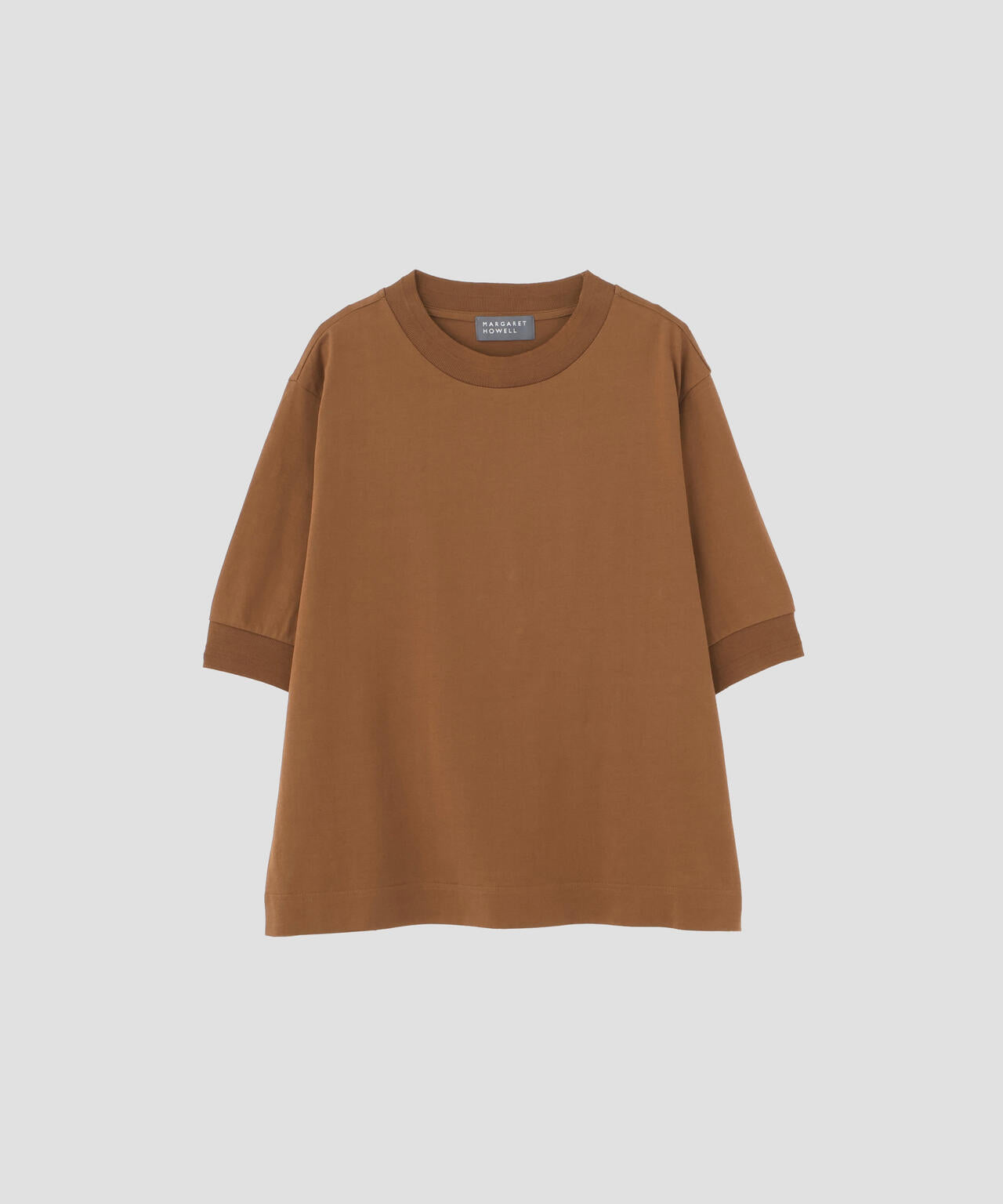 COTTON LINEN JERSEY TOP