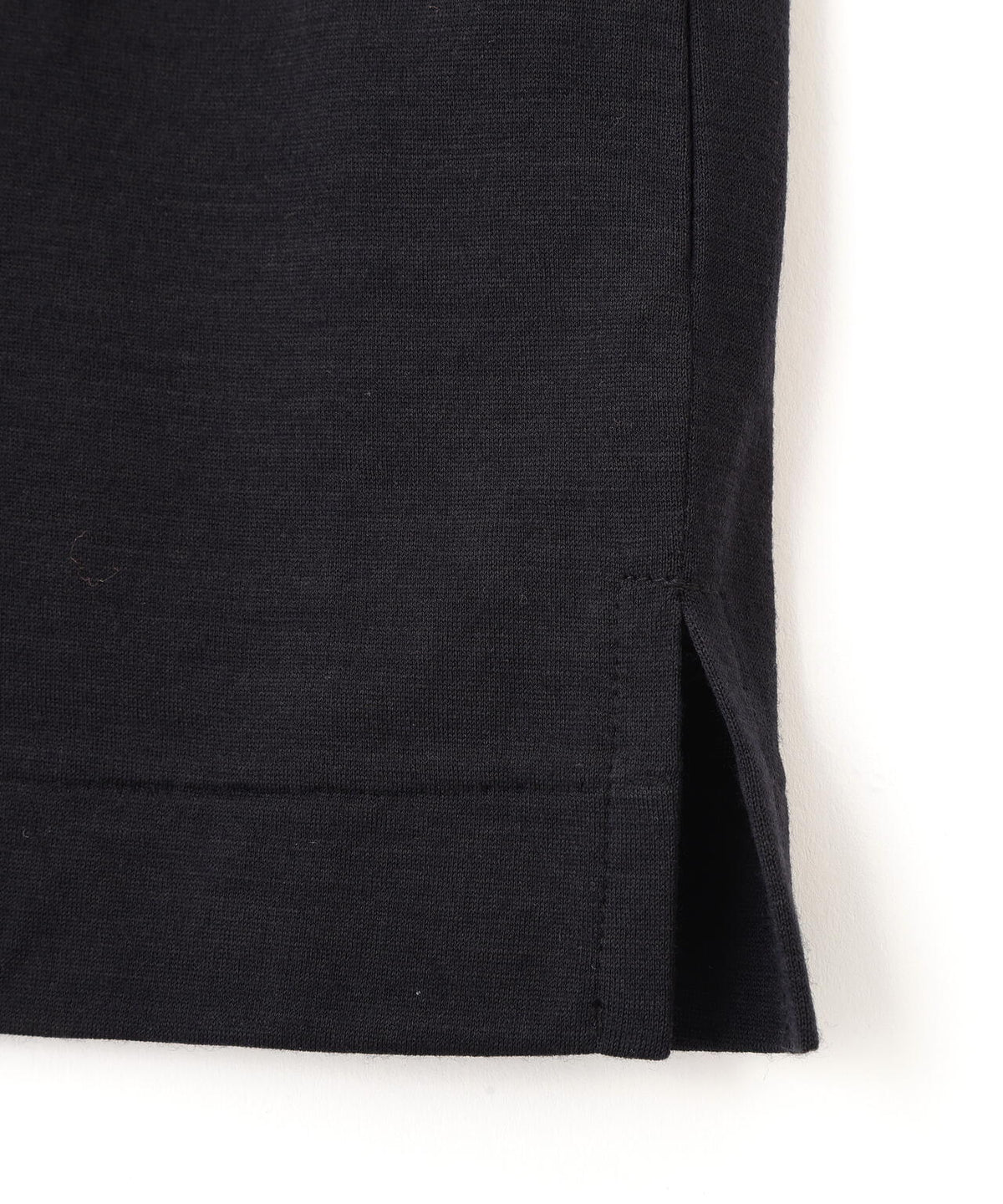 SUPERFINE WOOL JERSEY TOP