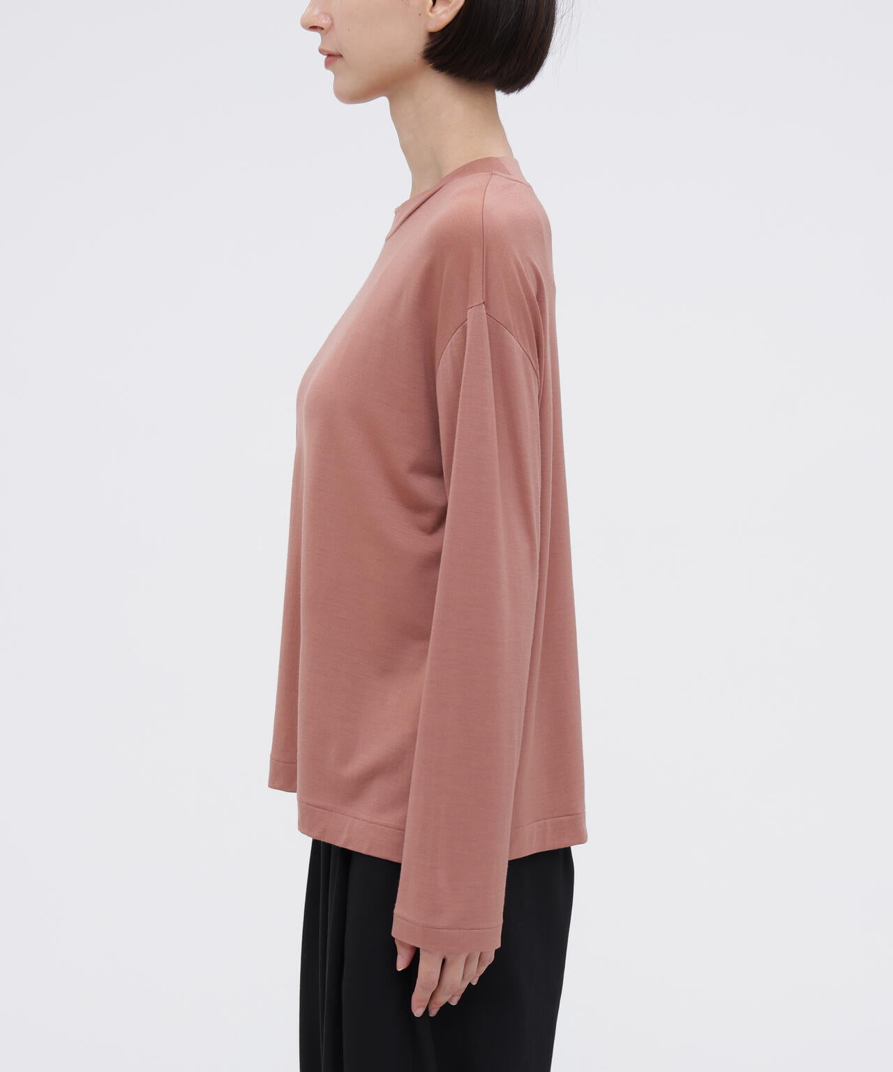 SUPERFINE WOOL JERSEY TOP | MARGARET HOWELL（マーガレット