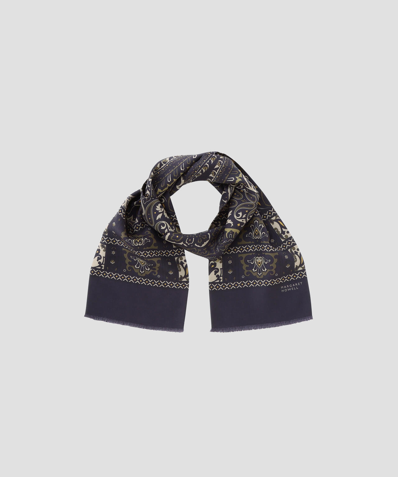 PAISLEY SCARF SILK | MARGARET HOWELL（マーガレット・ハウエル