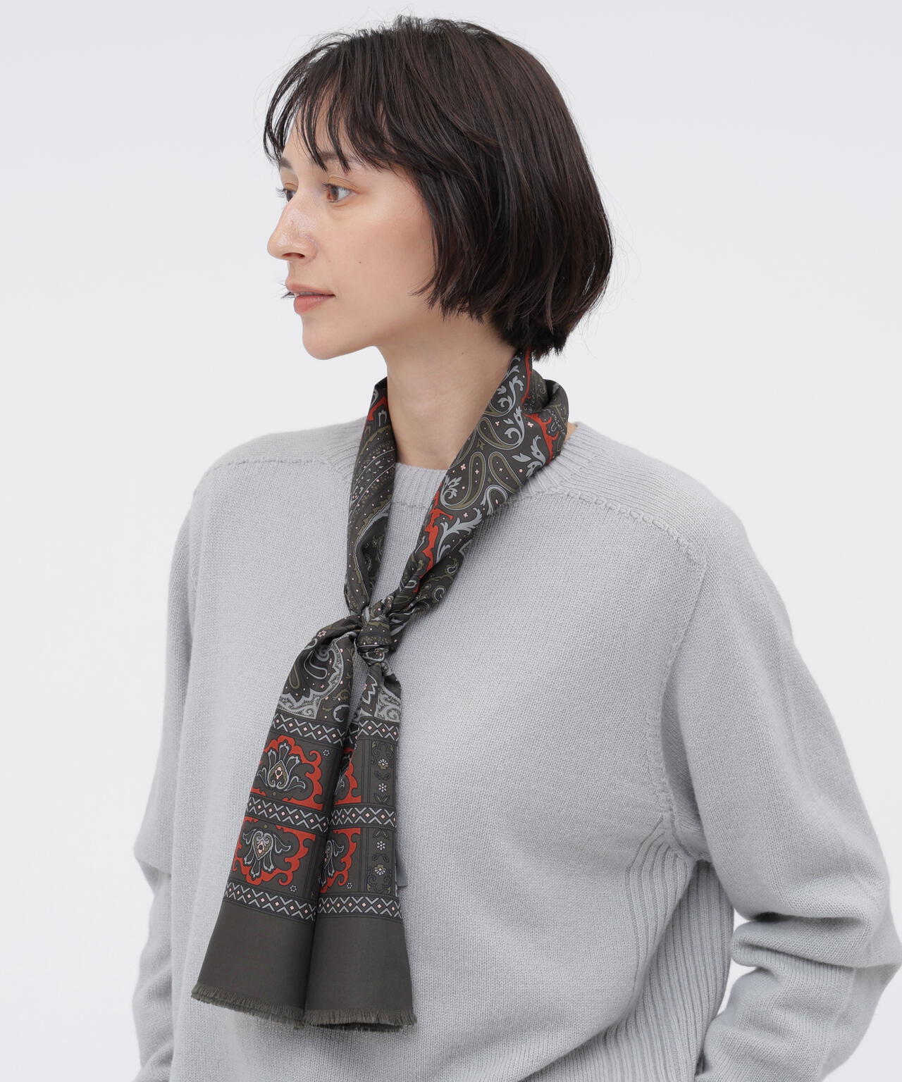 PAISLEY SCARF SILK | MARGARET HOWELL（マーガレット・ハウエル