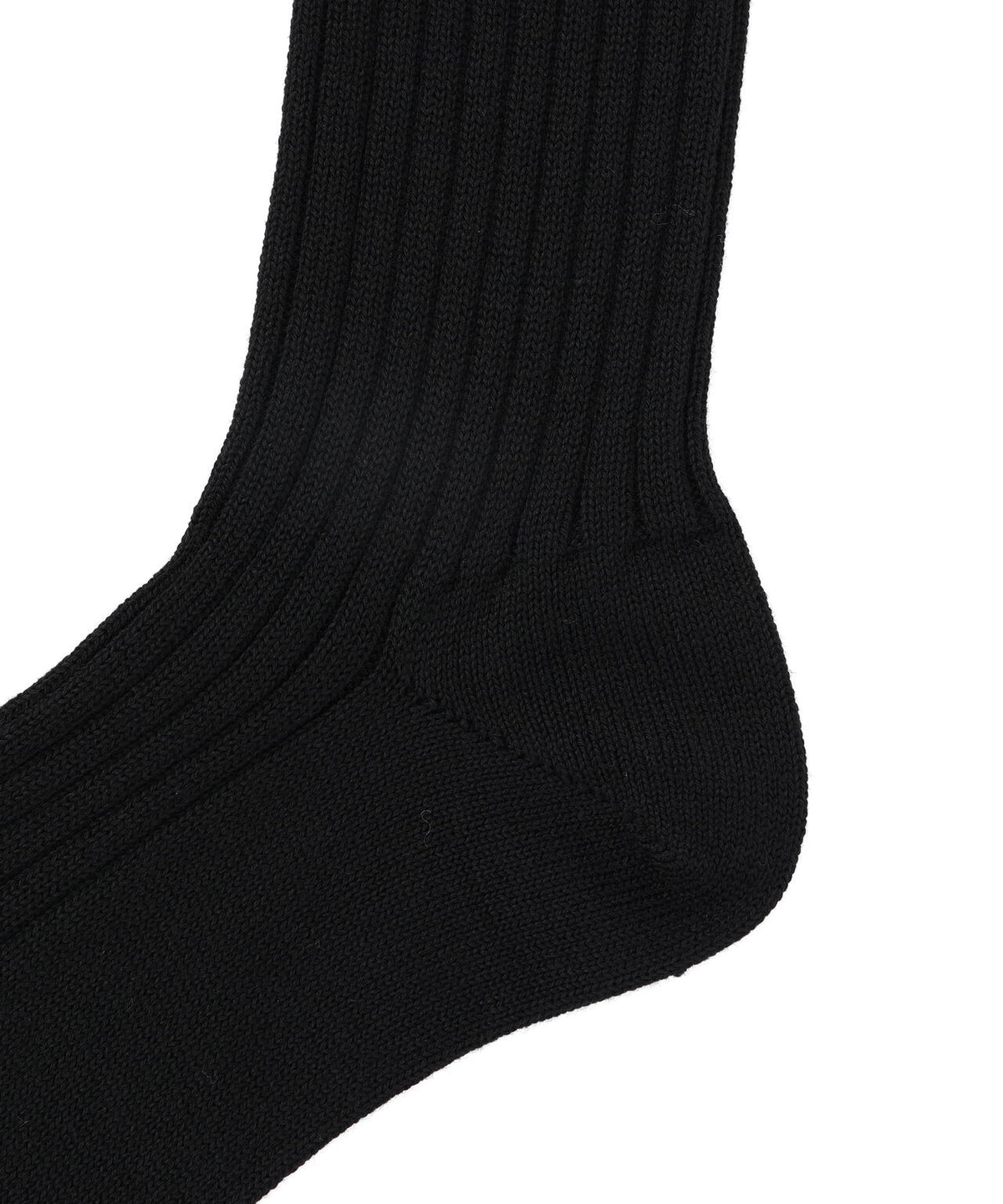WOMEN WOOL COTTON RIB SOCKS