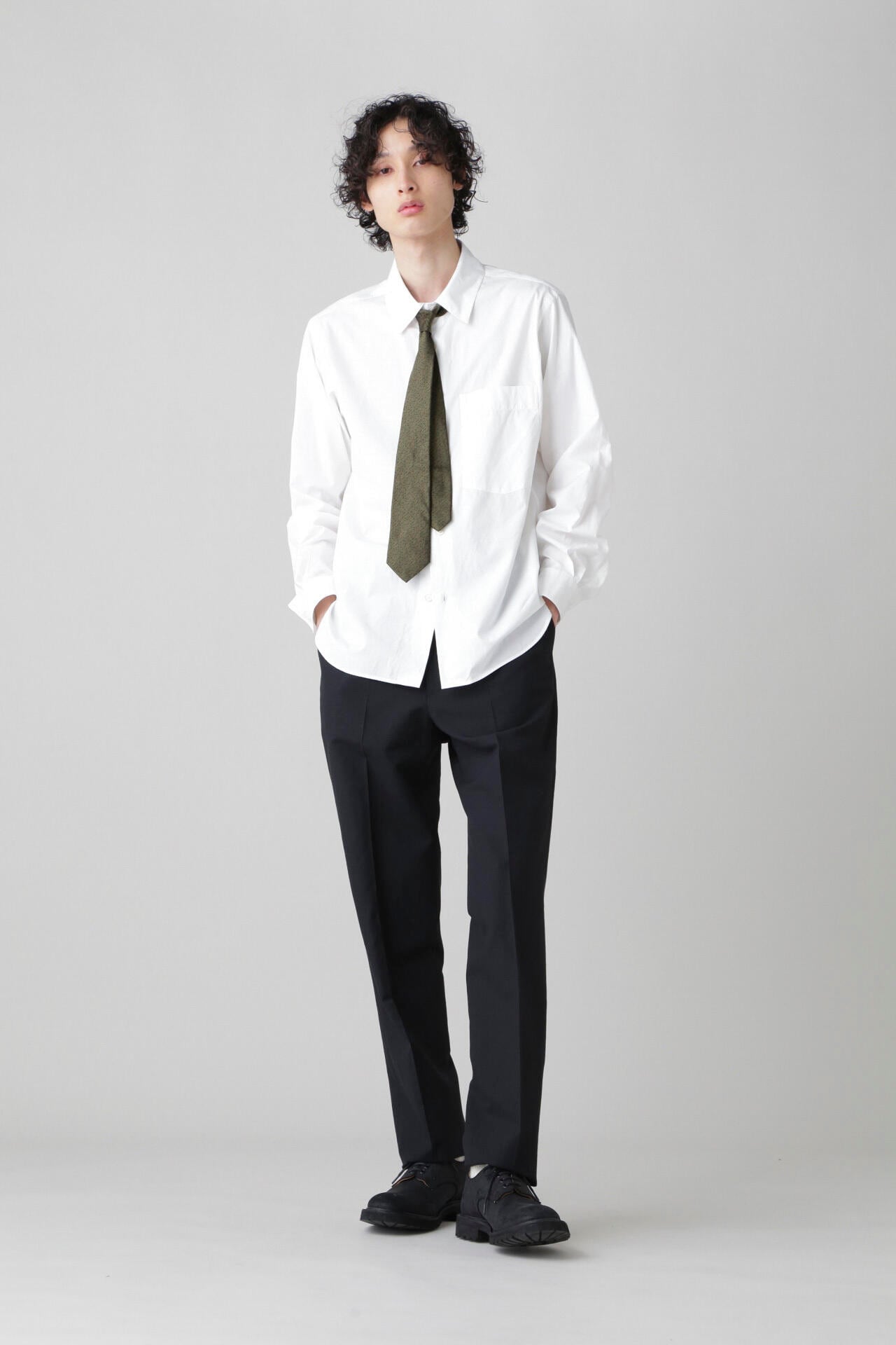 SPECKLED SILK TIE