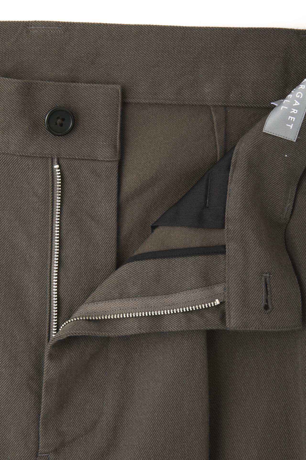 WOOL COTTON GABARDINE