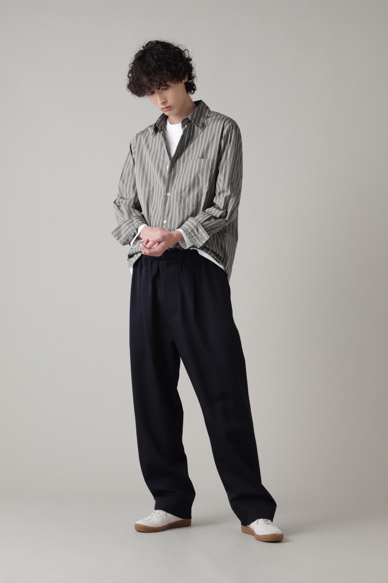 BOLD STRIPE COTTON POPLIN