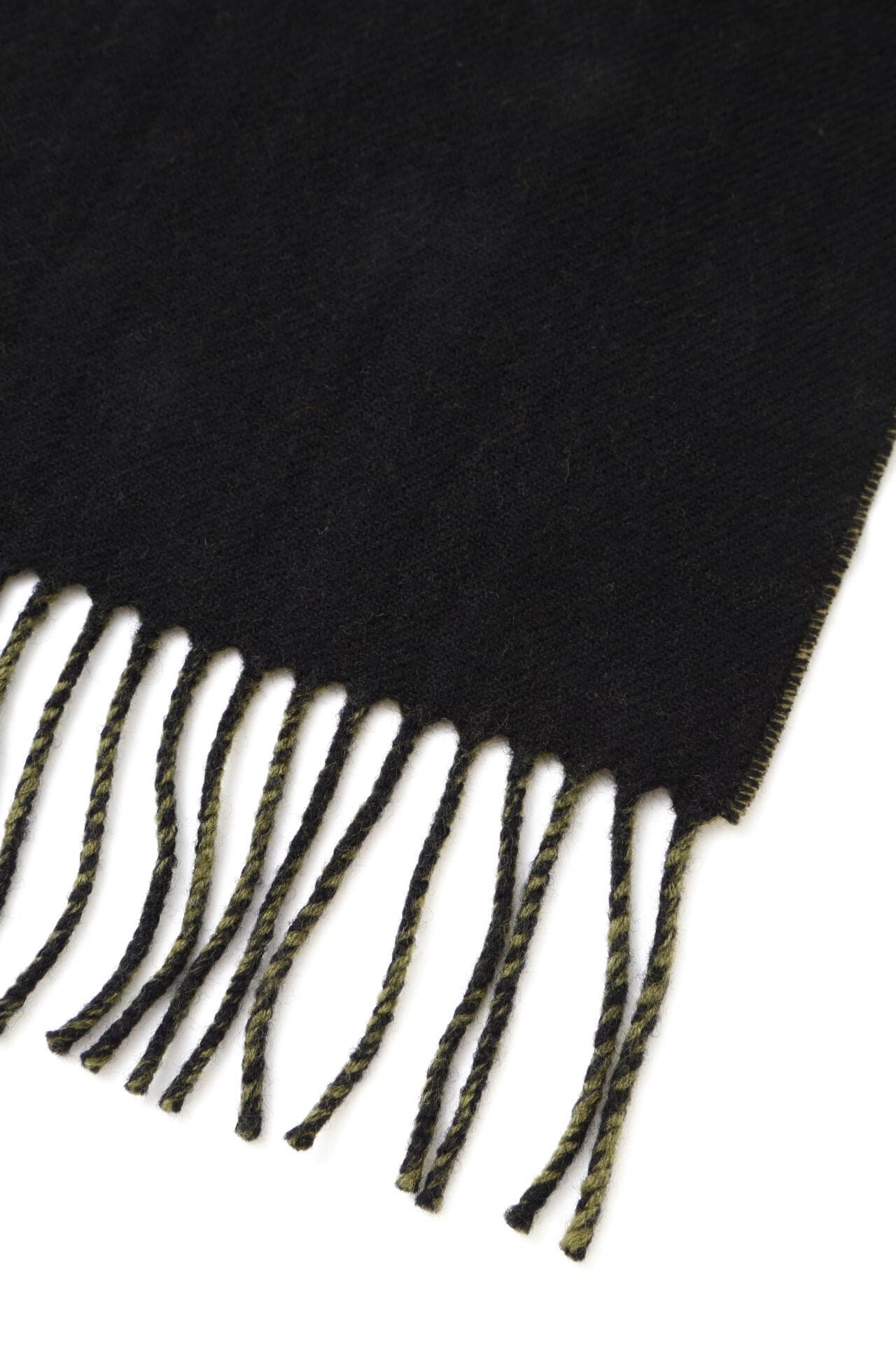 DOUBLE FACED WOOL CASHMERE SCARF