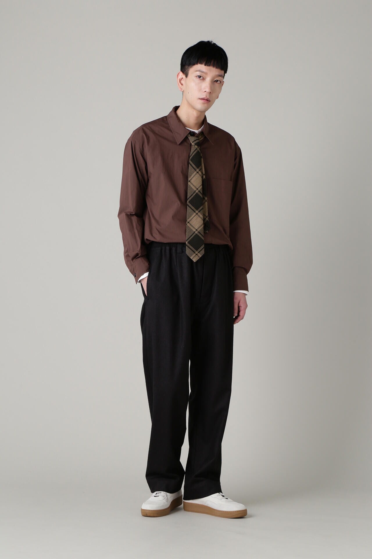 BLANKET CHECK TIE