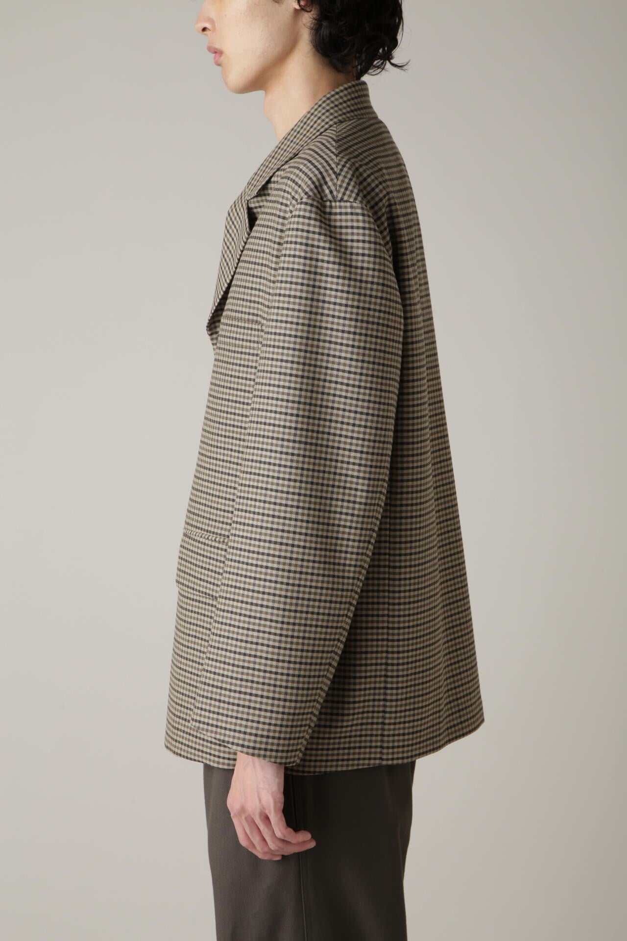 2 COLOURWAY GINGHAM WOOL