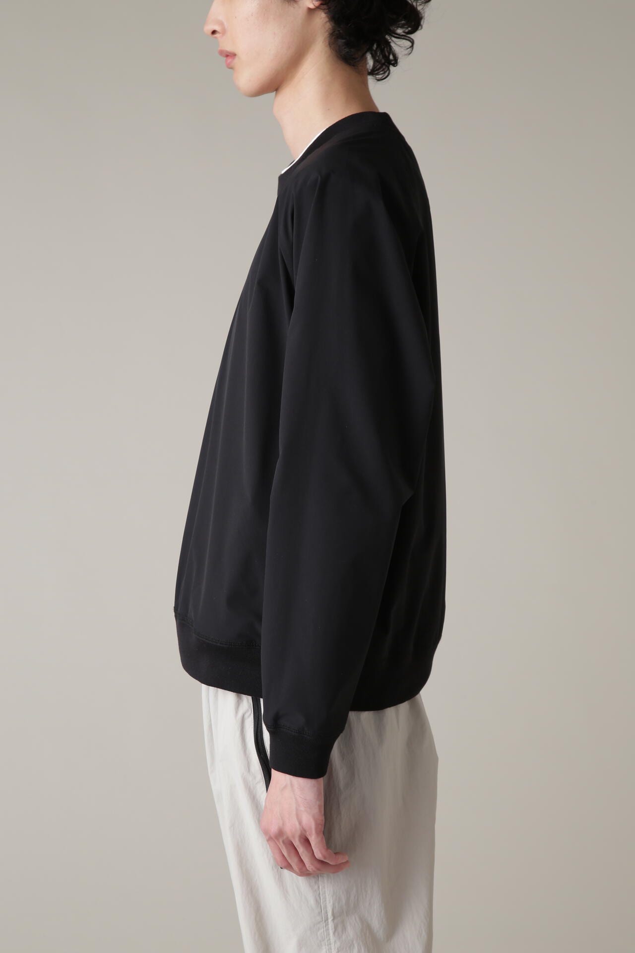 STRETCH POLYESTER POPLIN