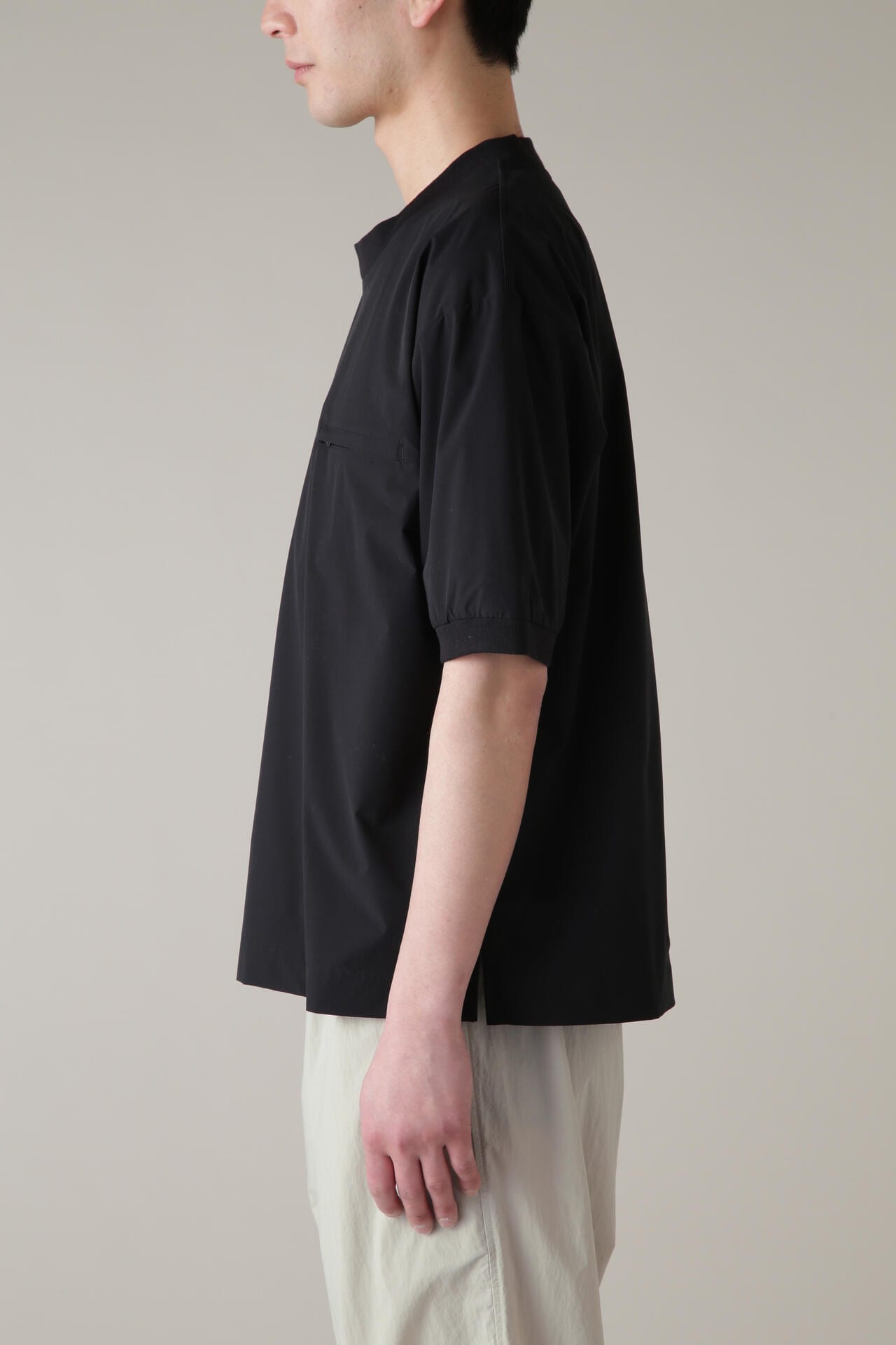 STRETCH POLYESTER POPLIN