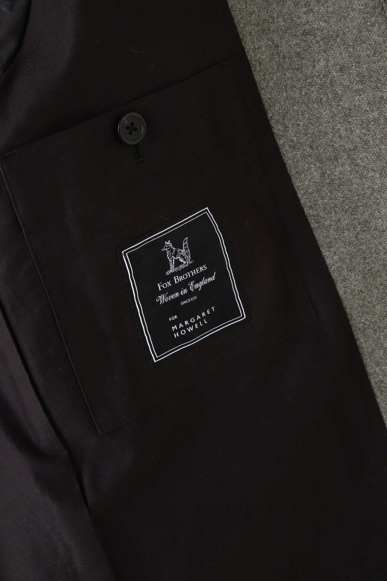 NATURAL WOOL TWILL