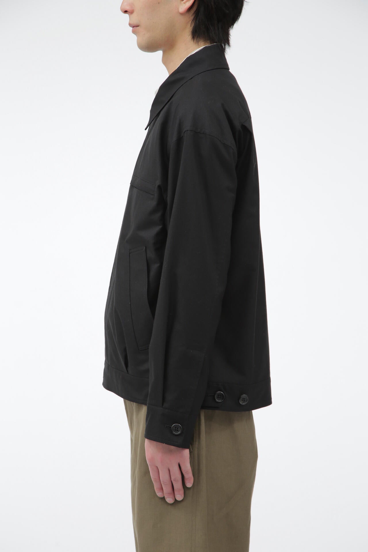COTTON OXFORD BLOUSON