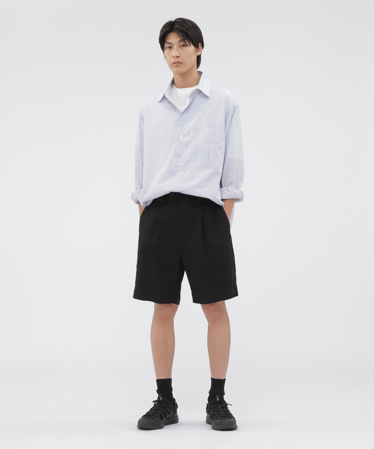 美品 2023SS マーガレットハウエル MARGARET HOWELL COTTON LINEN  