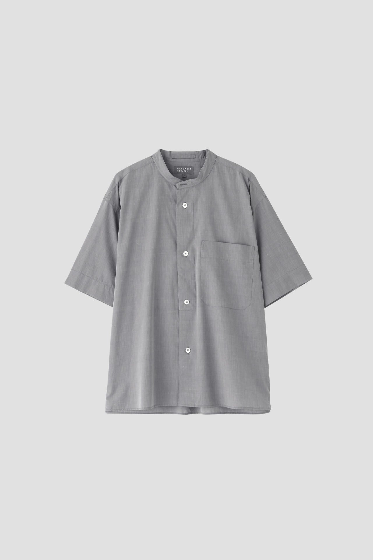 COTTON SILK END ON END SHIRT