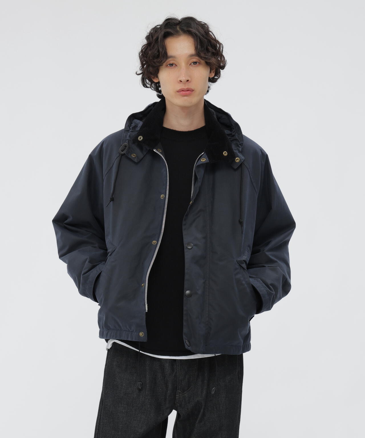 WAXED COTTON BLOUSON