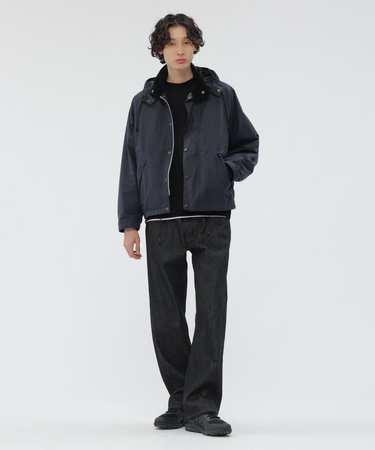 WAXED COTTON BLOUSON