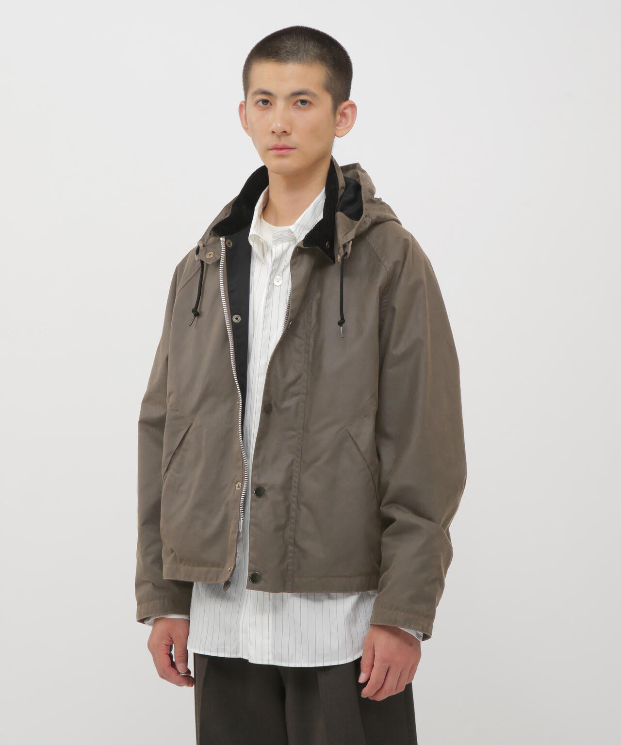 WAXED COTTON BLOUSON