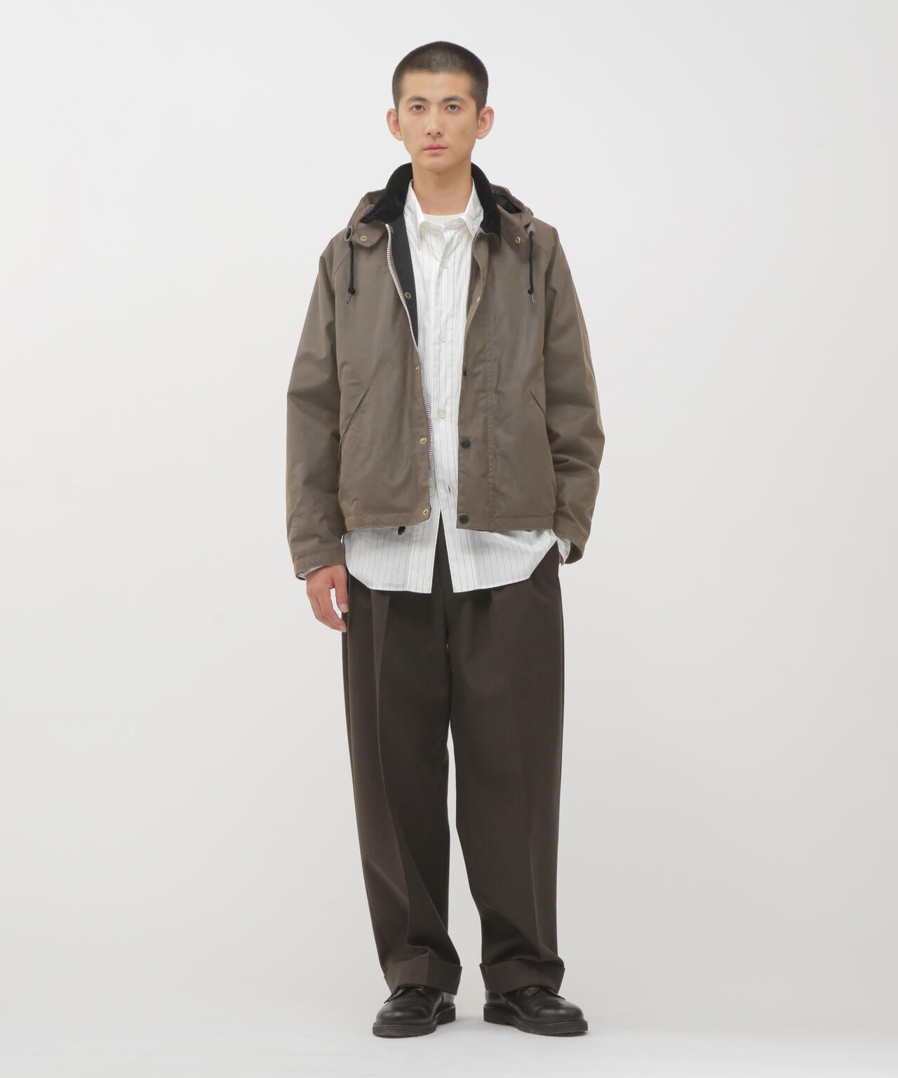 WAXED COTTON BLOUSON