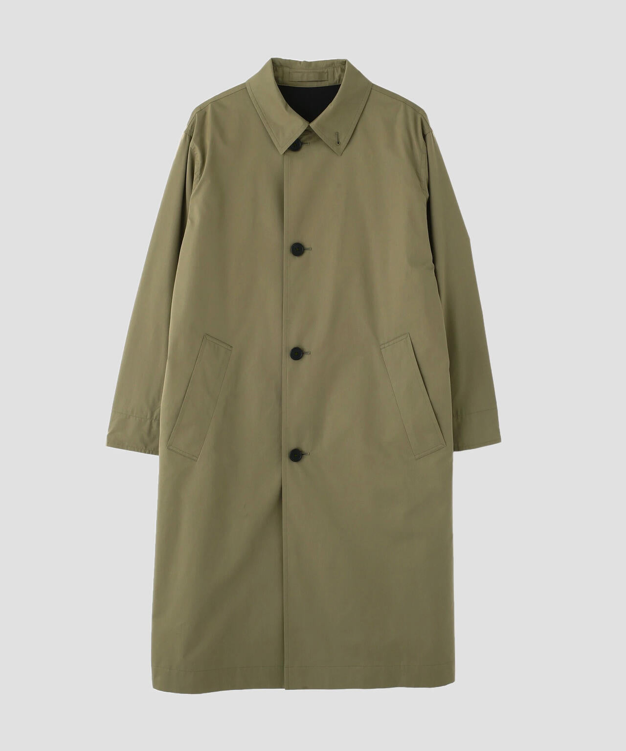 COTTON BLEND GABARDINE COAT