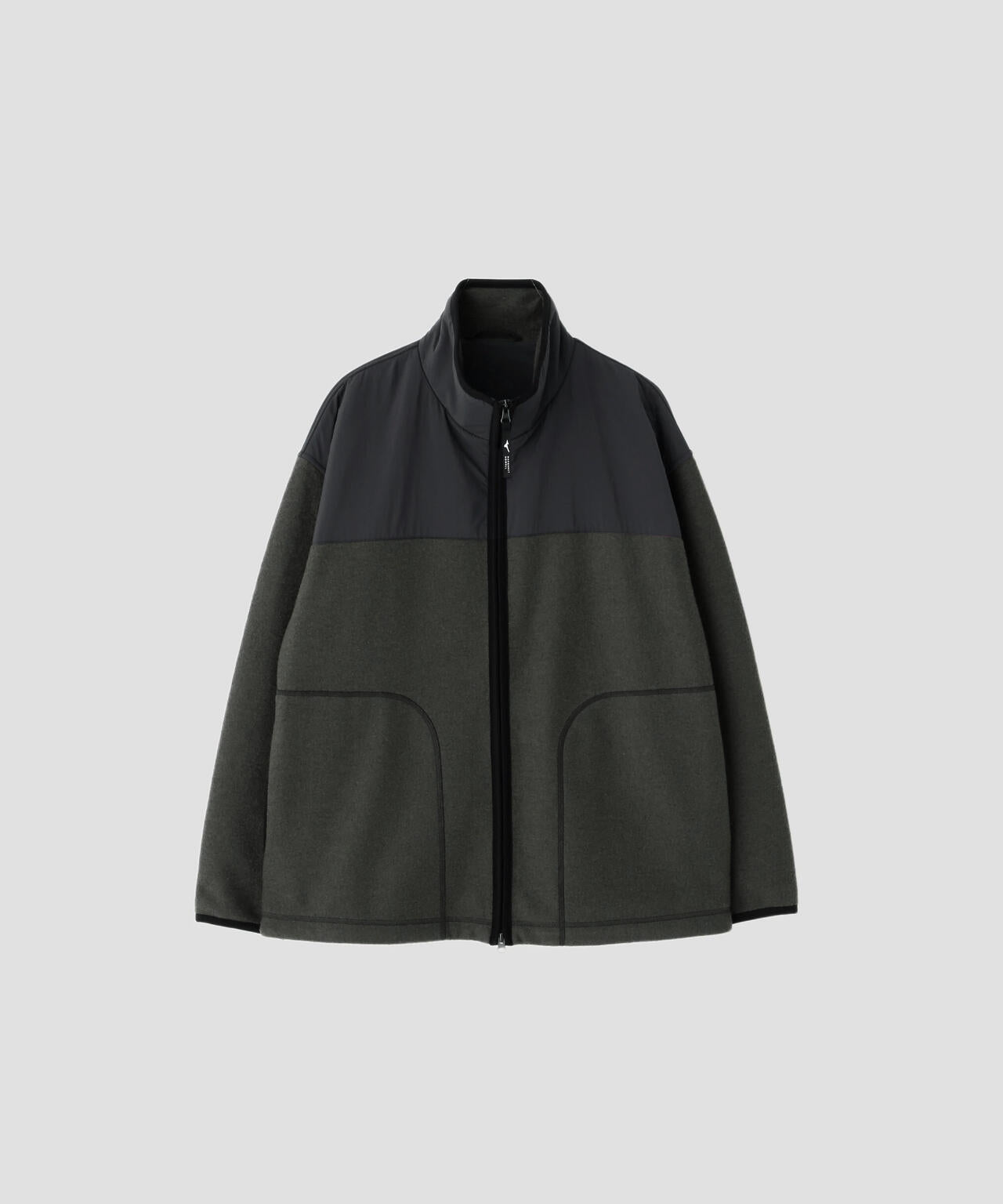 WOOL NYLON COMPRESSED JERSEY BLOUSON | MARGARET HOWELL