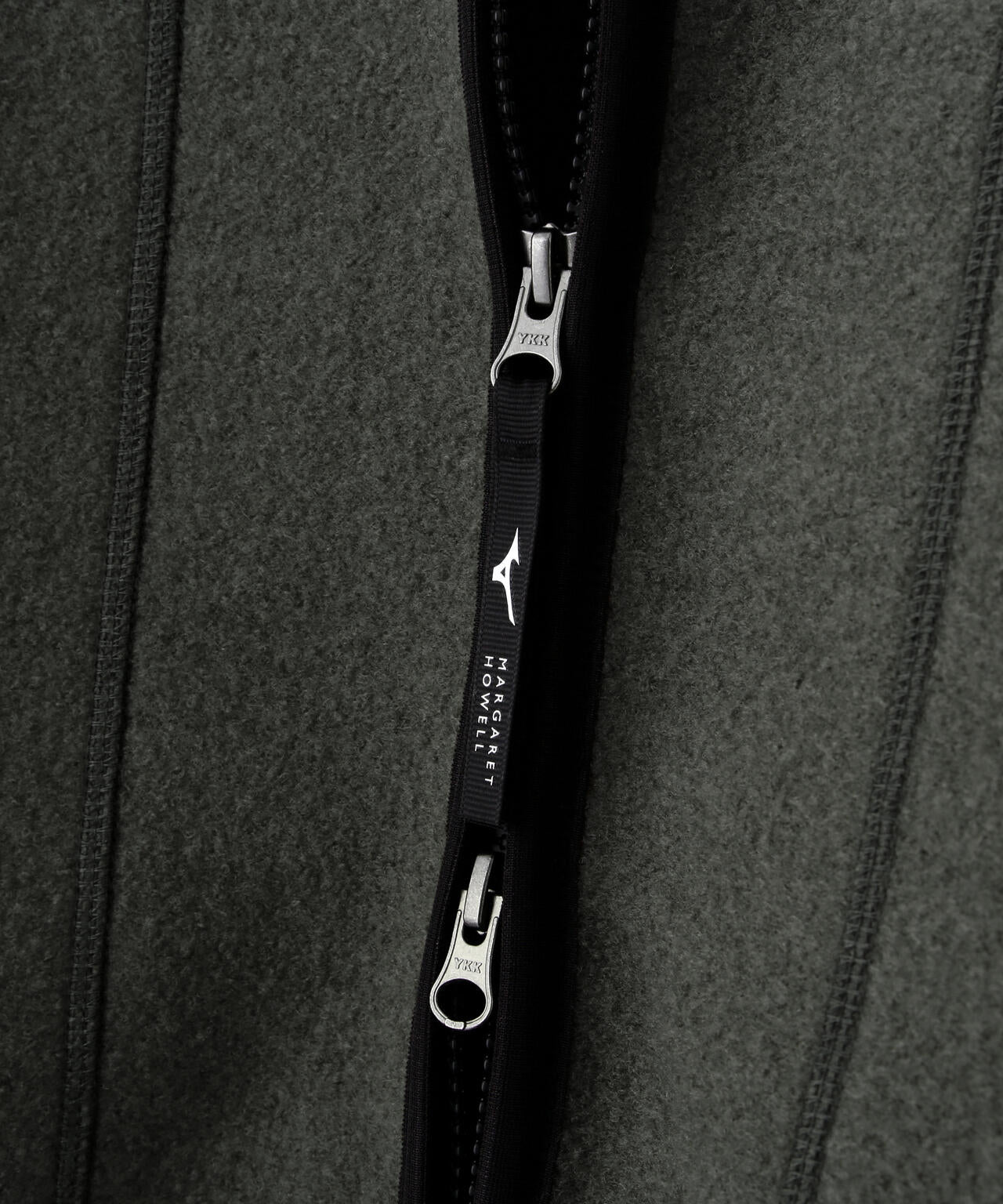 WOOL NYLON COMPRESSED JERSEY BLOUSON