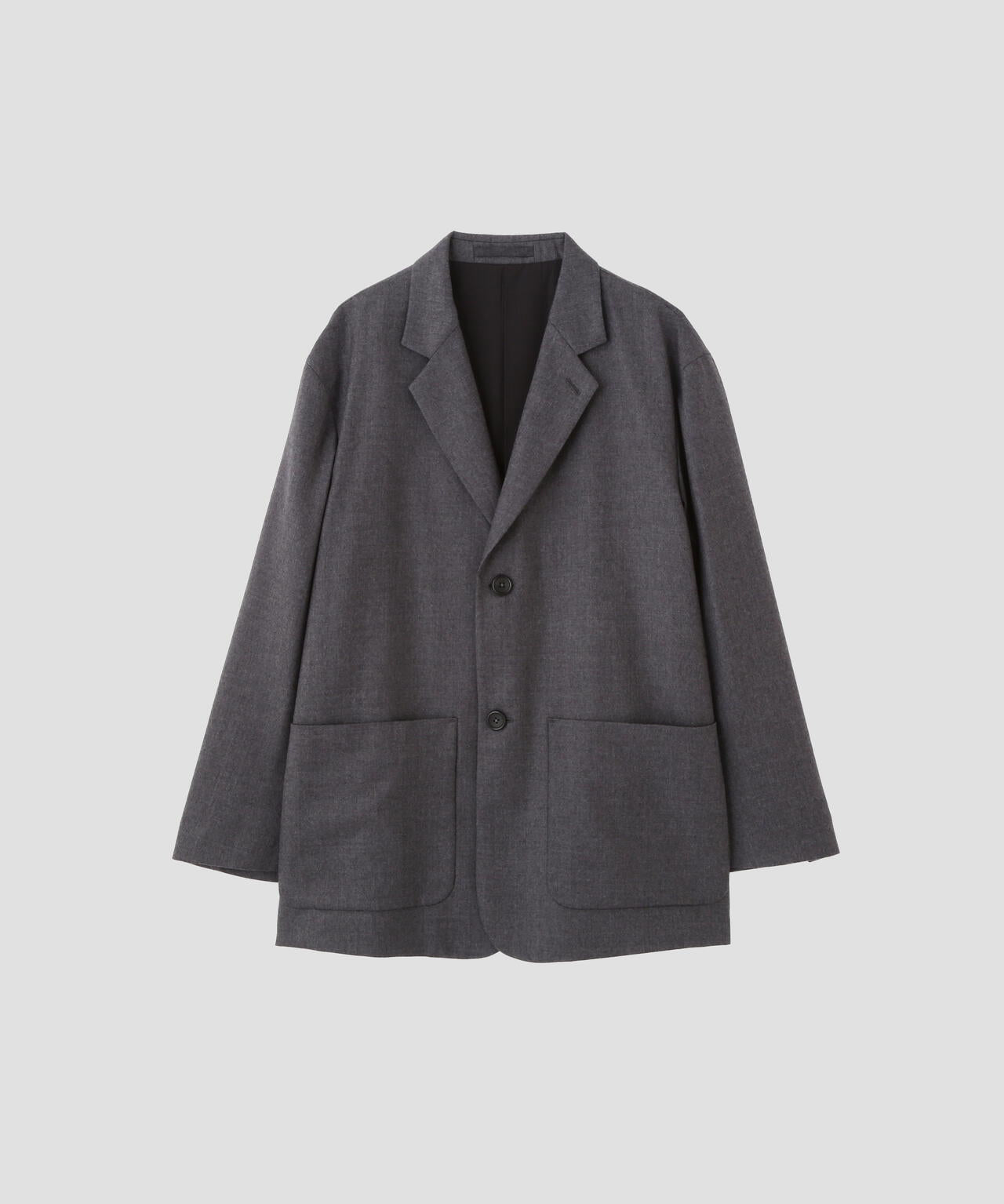 MILLED FINE WOOL TWILL JACKET