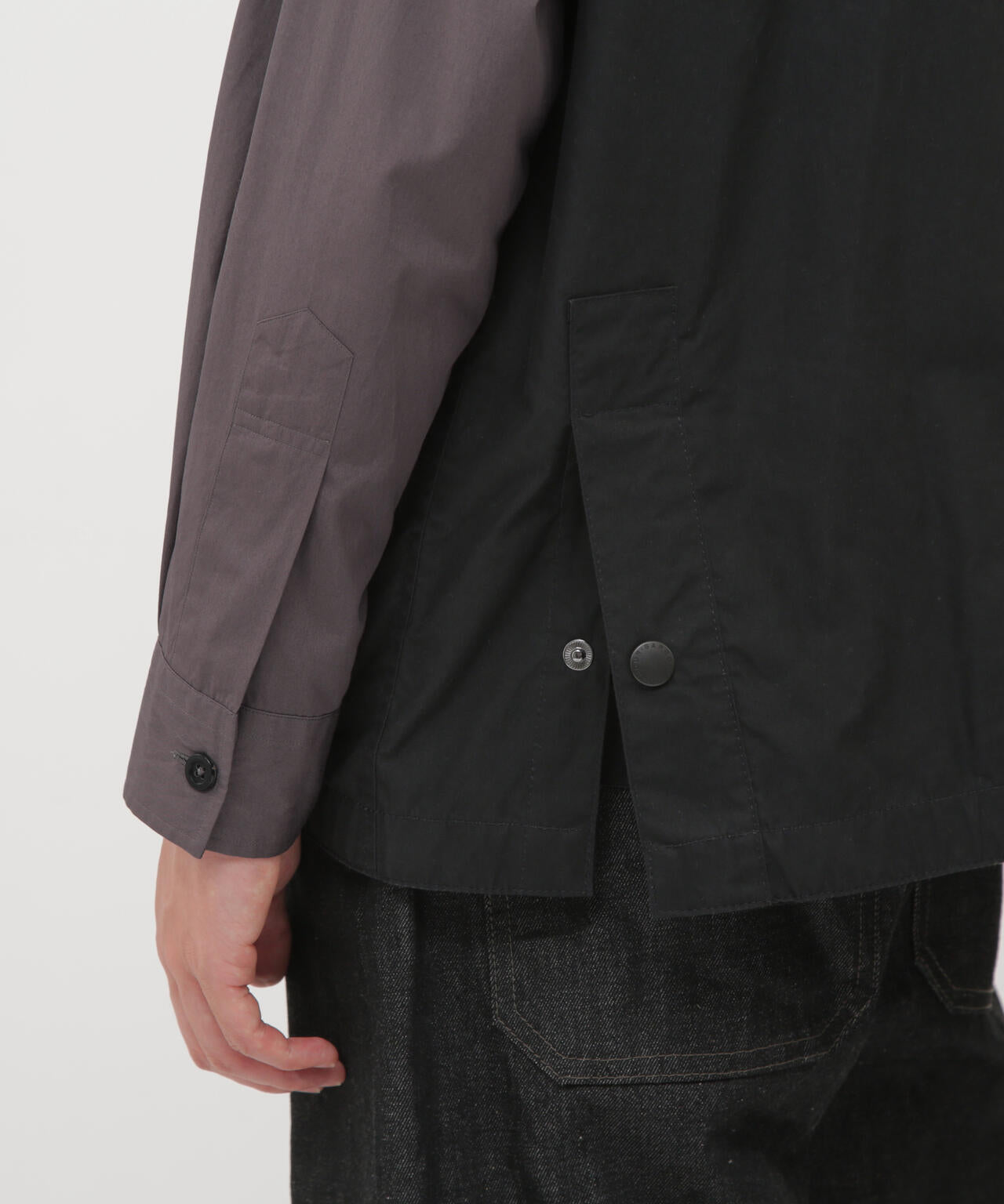 DRY WAX COTTON BLOUSON
