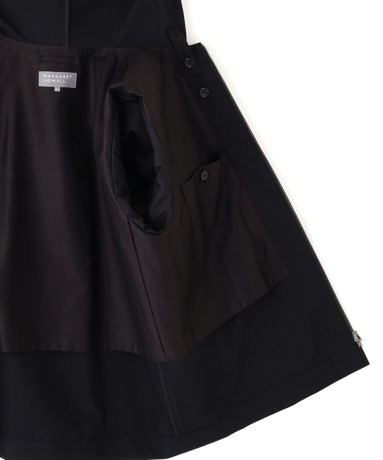 DRY WOOL PLAINWEAVE BLOUSON