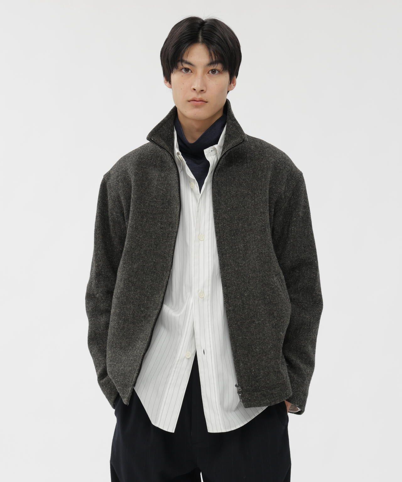 HARRIS TWEED BLOUSON