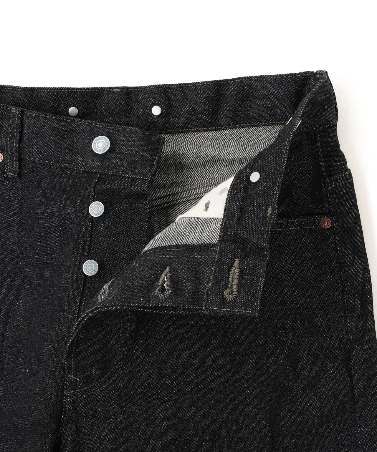 ORGANIC COTTON DENIM TROUSERS